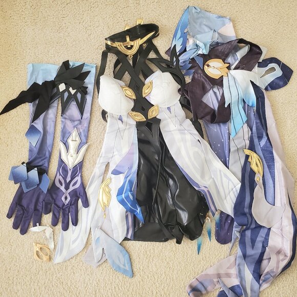 Genshin Impact Skirk Cosplay Womens Small - Picture 1 of 8